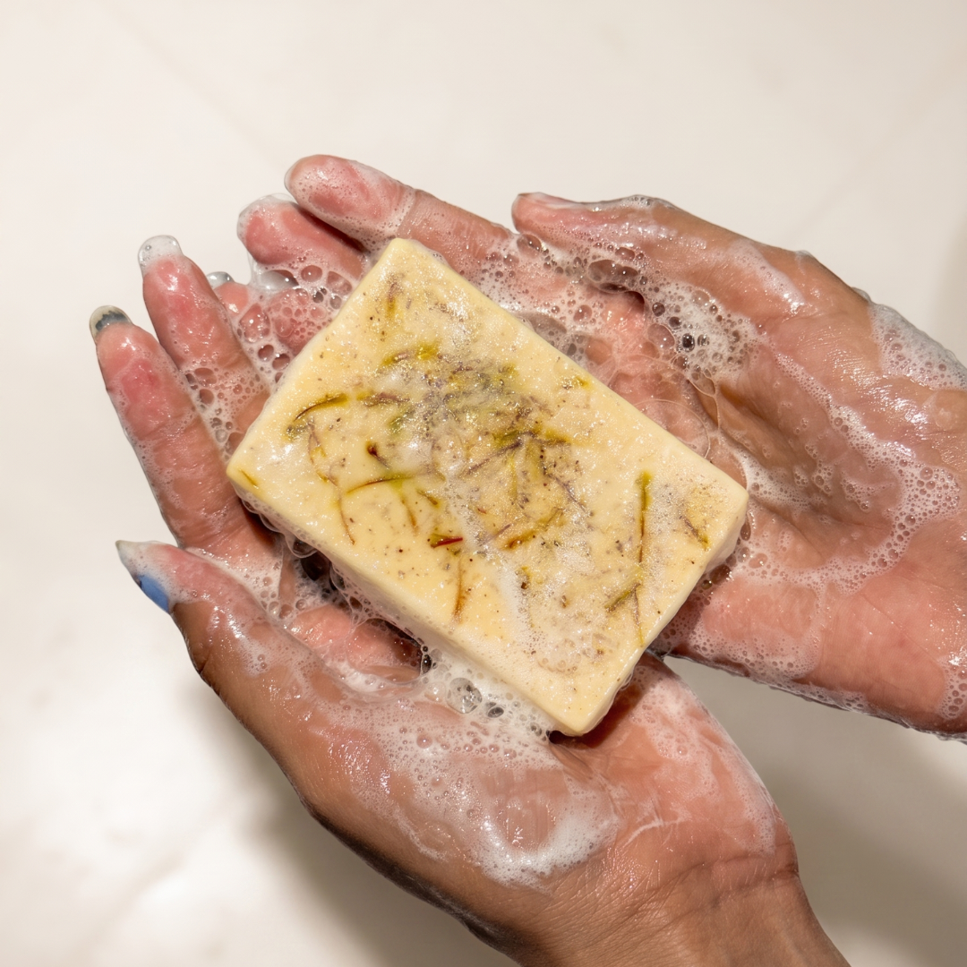 Saffron Shine Soap
