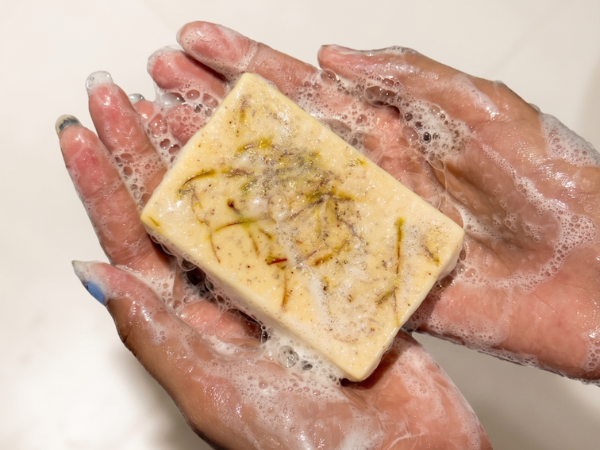 Saffron Shine Soap